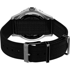 Timex Men's Navi XL 41mm Analog Quartz Stainless Steel 20 Casual Watch - Black/Silver