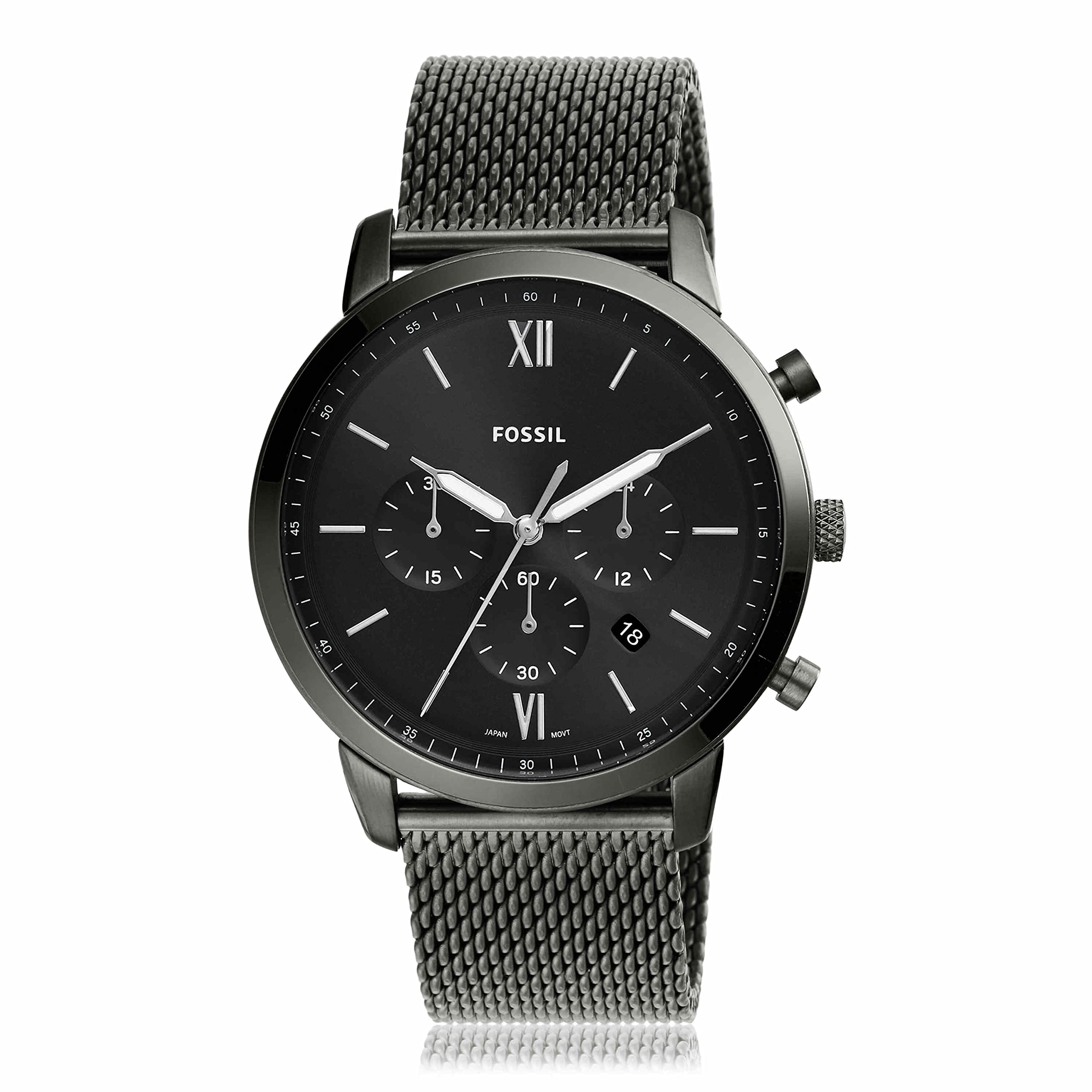 Fossil Casual Watch Analog Display Quartz for Men Gray