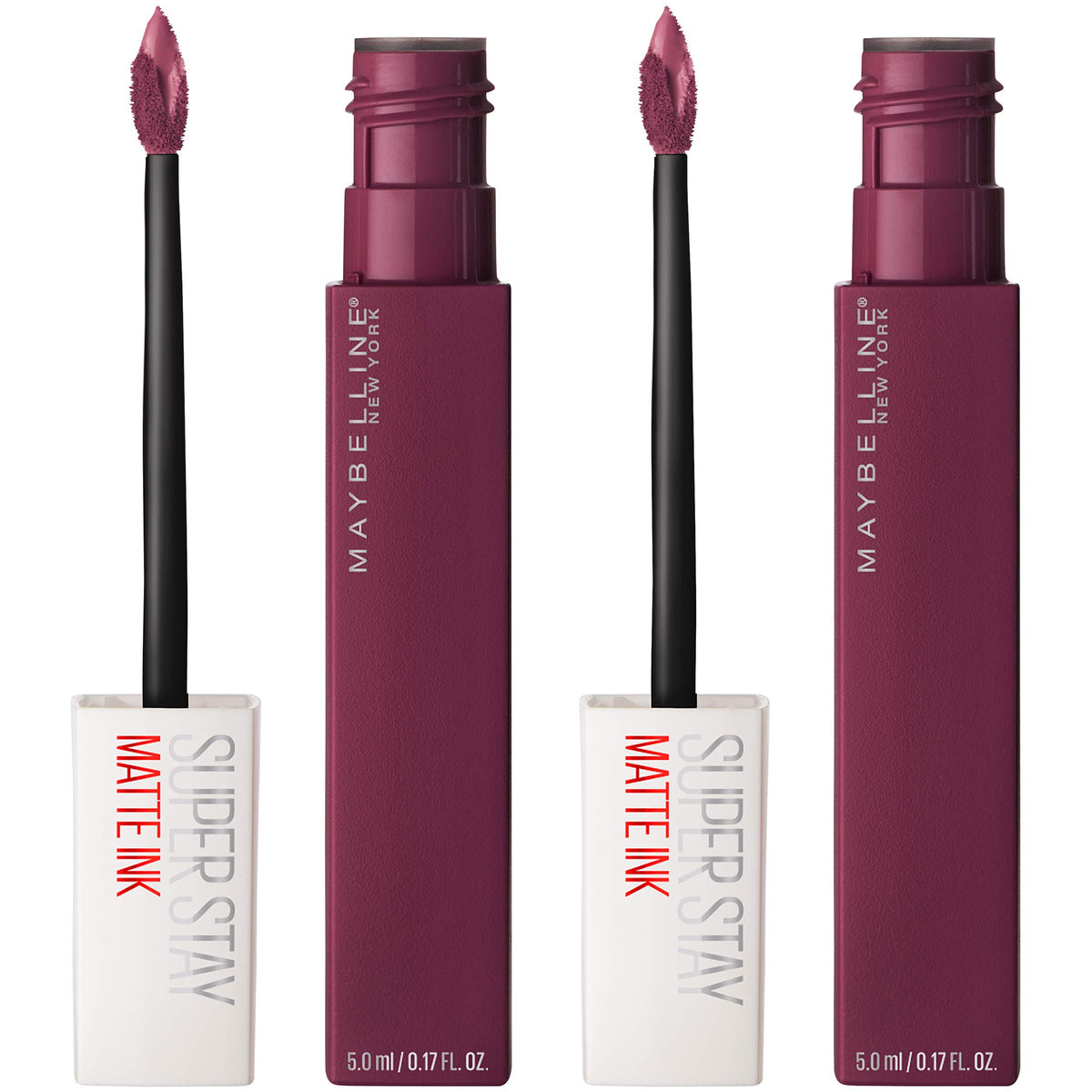 Maybelline SuperStay Matte Ink Liquid Lipstick, Believer, Pack of 2