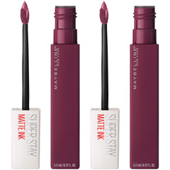 Maybelline SuperStay Matte Ink Liquid Lipstick, Believer, Pack of 2
