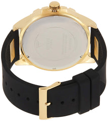 GUESS Men's Quartz Watch with Analog Display and Silicone Strap W1132G1