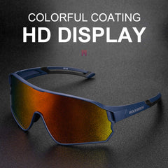 ROCKBROS Polarized Sunglasses UV Protection for Women Men Cycling Sunglasses