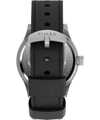 Timex Men's Expedition North Sierra Watch - Black Strap Cream Dial Stainless Steel Case - Black/Cream/Stainless Steel