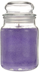 Aladino Large Jar Lavender Scented Candle 100 Hours Glass Jar