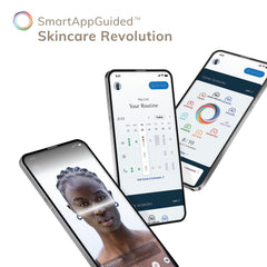 GESKE SmartAppGuided™ Sonic Facial Roller | 4 in 1 | Facial Dermasmooth Stimulator | Derma Roll | Professional Facial Roller | Derma Roller for Skincare and Beauty Routine | Smooth Skin