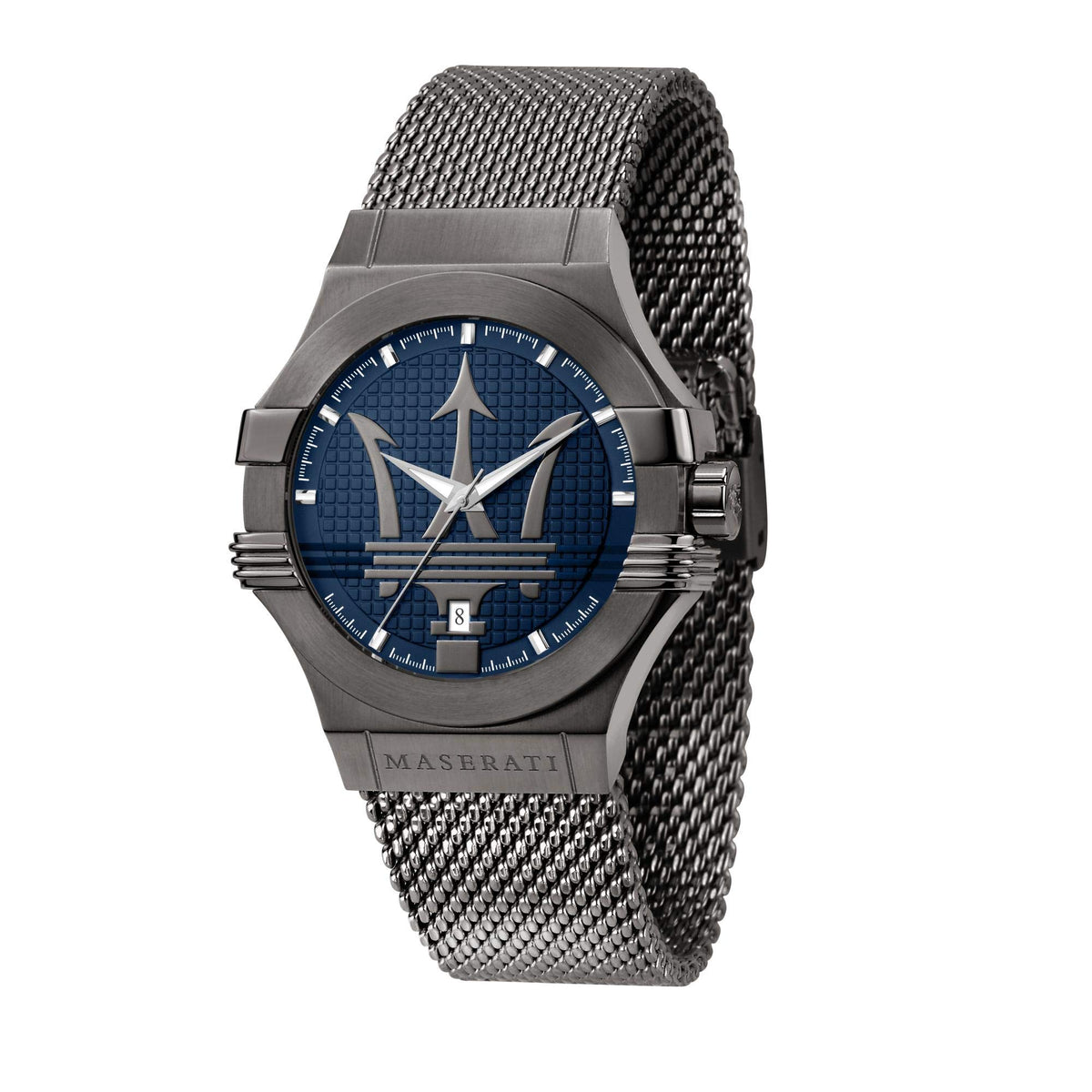 Maserati Potenza 42 mm Men's Watch, Grey, Quartz Movement - Metallic