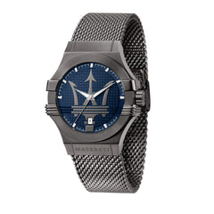 Maserati Potenza 42 mm Men's Watch, Grey, Quartz Movement - Metallic