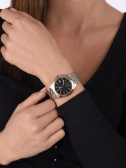 Citizen Women's Analogue Eco-Drive Watch with Stainless Steel Strap EO1213-85E, Multicolour, One Size, Bracelet