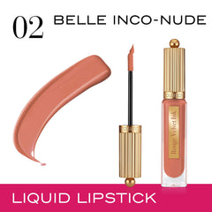 Bourjois Rouge Velvet Ink Liquid Matte Lipstick, 02 Belle Inco-Nude, 3.5 Ml