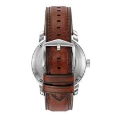 Fossil Heritage Automatic Brown LiteHide™ Leather Watch