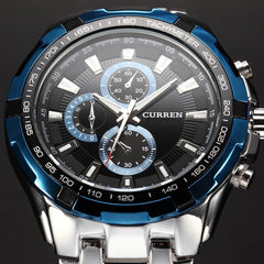 Curren Casual Watch For Men Analog Stainless Steel - CUR013