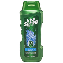 Irish Spring Moisture Blast Moisturizing Body Wash - 18 Fluid Ounce
