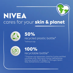 NIVEA Body Lotion for Normal to Dry Skin, Express Hydration, with Deep Moisture Serum and Sea Minerals, 48H Moisture Care, 2x400ml, Pack of 2