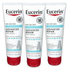 Eucerin Intensive Repair Extra Enriched Foot Creme Fragrance Free 3 oz (85 g)