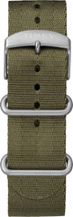 Timex Mens Quartz Watch, Analog Display And Textile Strap