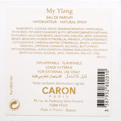 Caron My Ylang Eau de Parfum Spray for Women 100 ml