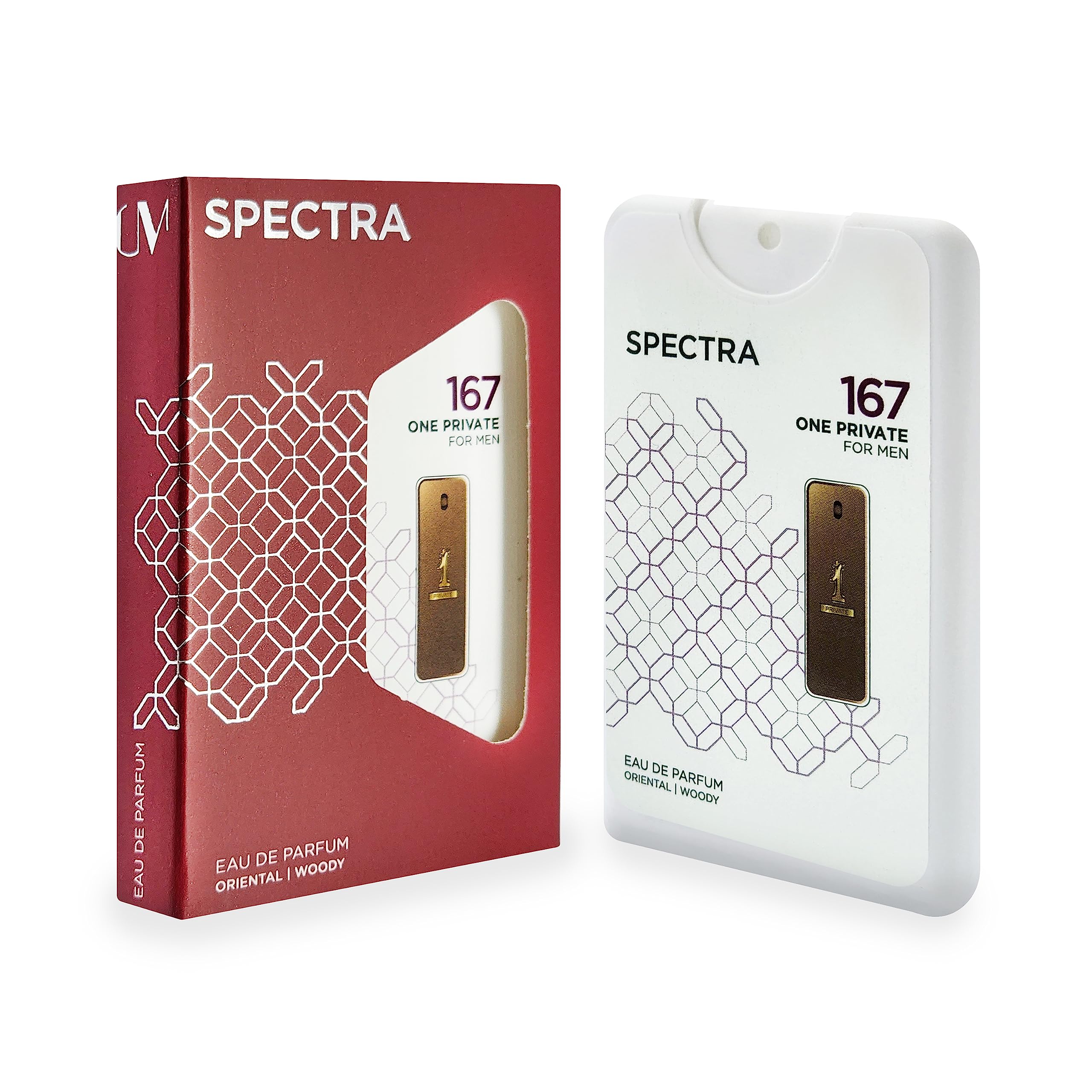 Spectra Pocket 167 One Private Eau De Parfum For Men - 18ml