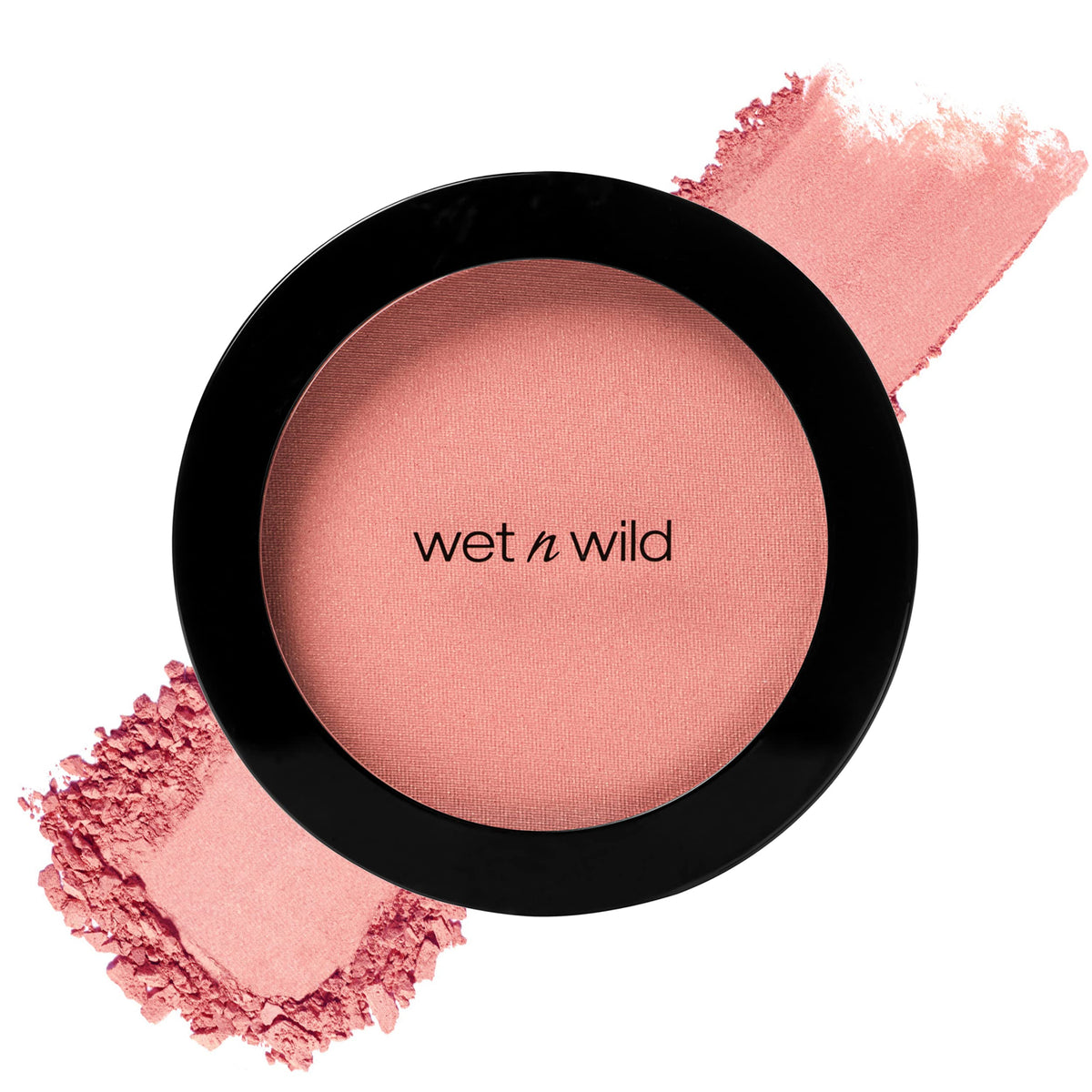 wet n wild Color Icon Blush, Effortless Matte Natural Sheer Glow & Seamless Blend, Luxuriously Infused Smooth Jojoba Oil, Cruelty-Free & Vegan - Pinch Me Pink(Packaged)
