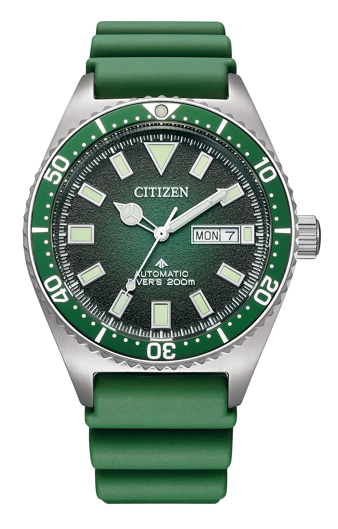 CITIZEN Herenhorloges analoog funk 32022710, zilver-groen., Eén aat CITIZEN Herenhorloges analoog funk 32022710, zilver-groen., Eén aat