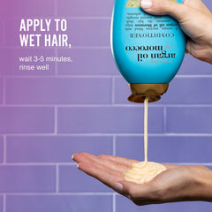 OGX, Conditioner, Renewing+ Argan Oil of Morocco, New Gentle and Ph Balanced Formula, 385ml