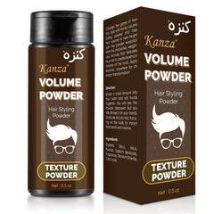 KANZA Hair Volume Powder, Light Control Fluffy Mattifying Texturizing & Volumizing Concealer, Instant Styling Dust - 15g