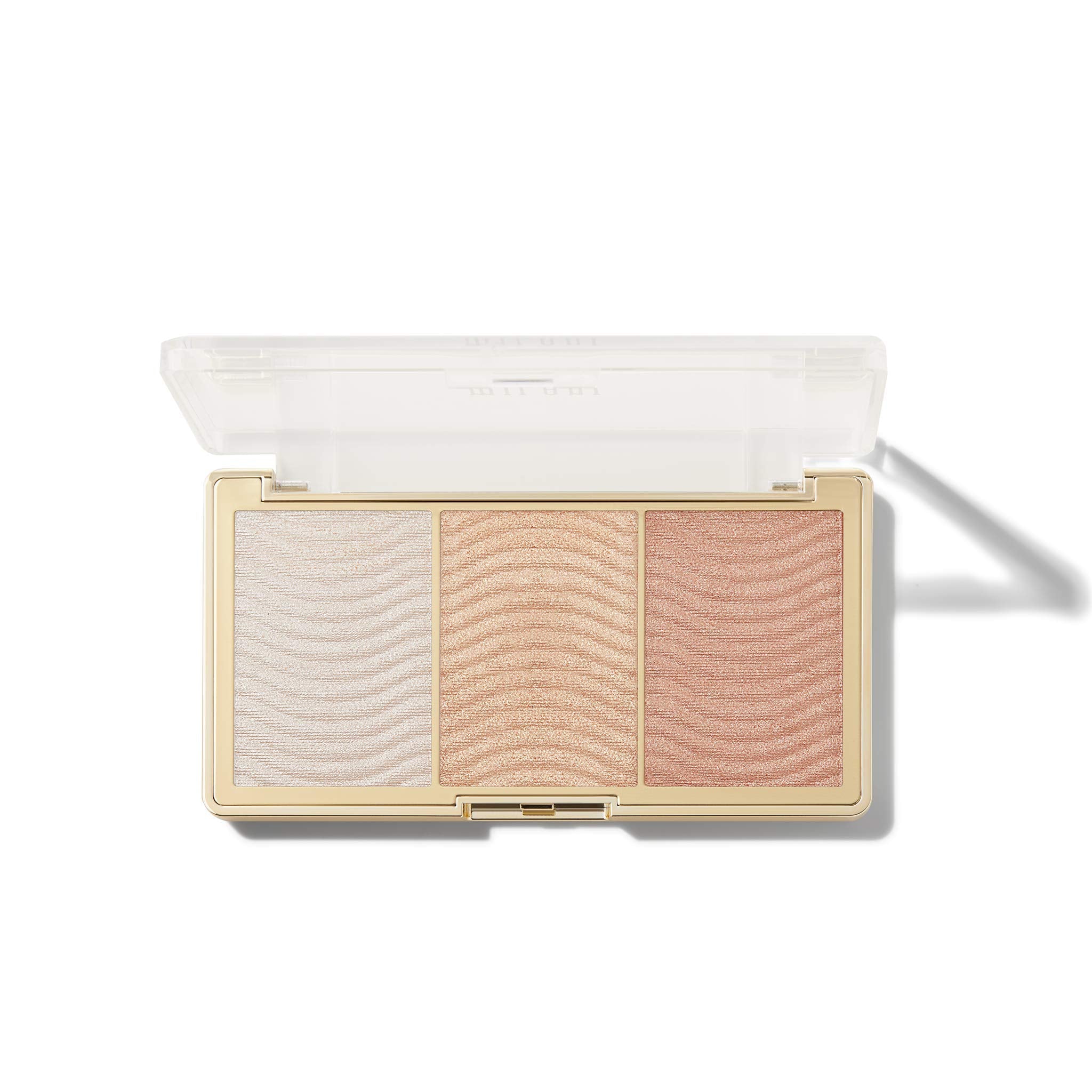 Milani Stellar Lights Highlighter Palette - Rose Glow (0.42 Ounce) 3 Vegan, Cruelty-Free Face Powders that Contour & Highlight for a Glowing Look