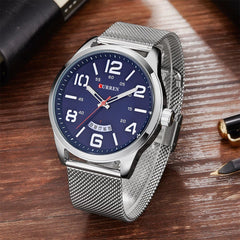 Curren Men's Analog Stainless Steel Watch 8236