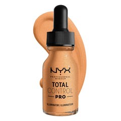 NYX Professional Makeup Total Control Pro Drop Foundation Illuminator, Warm 02, 60 gm