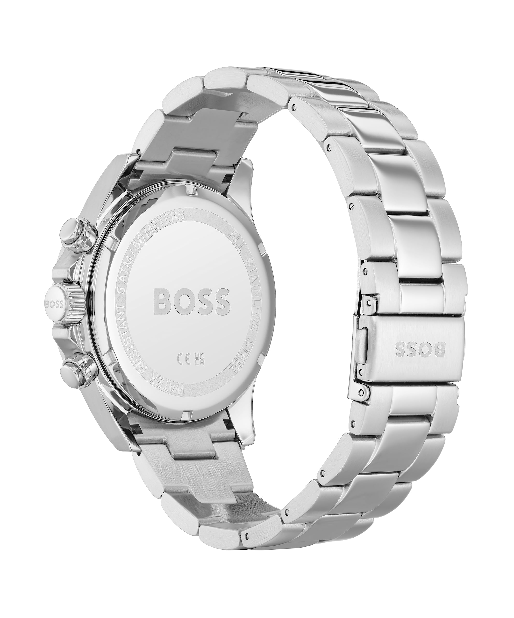 Hugo Boss HERO Men's Watch, Analog - Blue / Silver