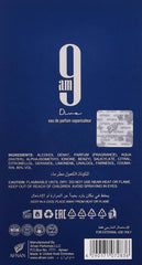 Afnan 9 AM Dive- Eau De Parfum (Unisex, 100ml)