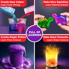 Doctor Jupiter Toy Science Kit for Boys & Girls Ages 4-5-6-7-8| Birthday Gifts for 4+ Year Kids| Learning & Education Toys | 50+ Experiments Starter Science Series