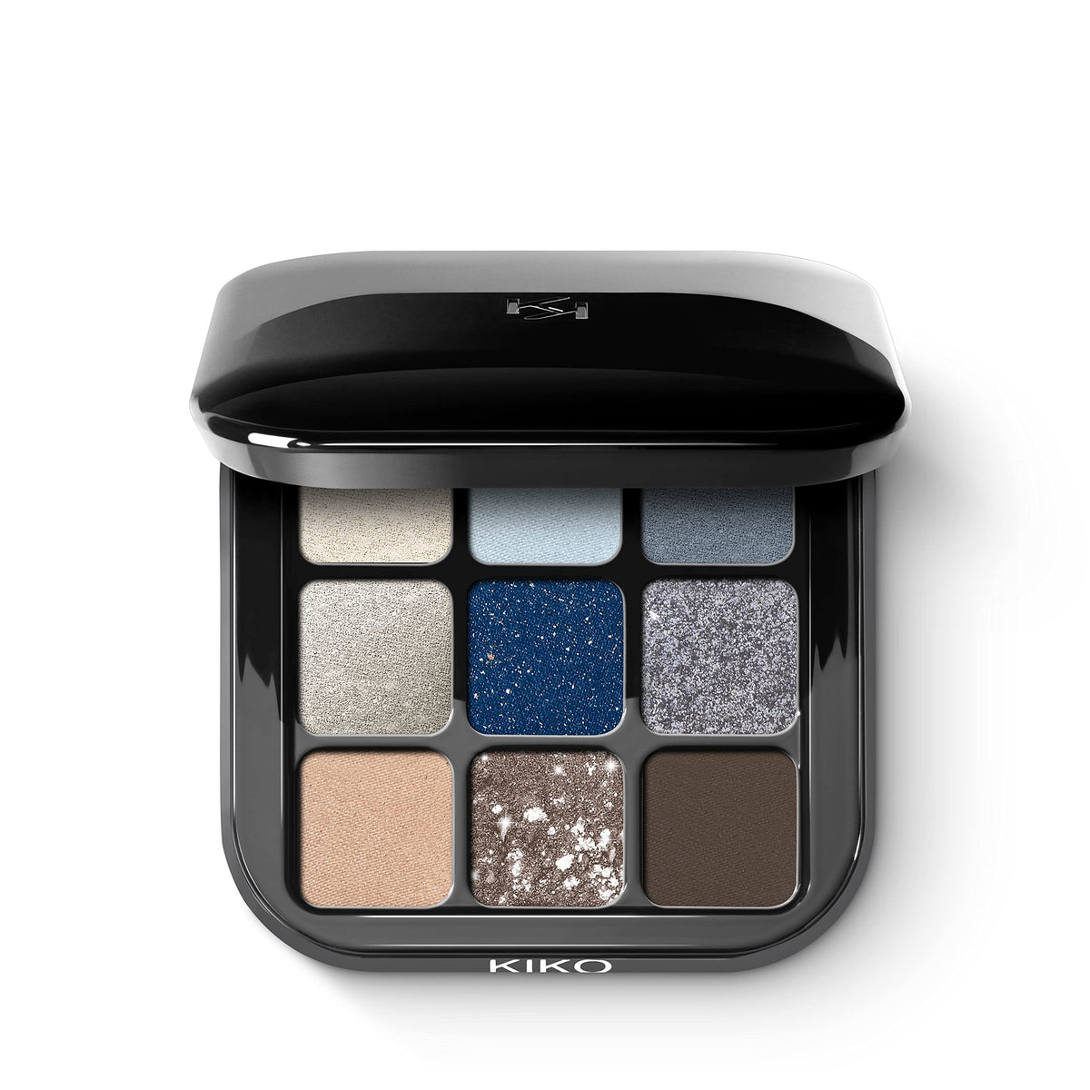 KIKO MILANO Glamour Multi-Touch Eyeshadow Palette, 05 Assorted Blue