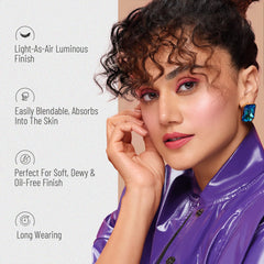 Swiss Beauty Drop & Glow Liquid Highlighter For Face Makeup | Illuminating Liquid Highlighter With Dewy Finish | Shade -Rosegold, 18ml