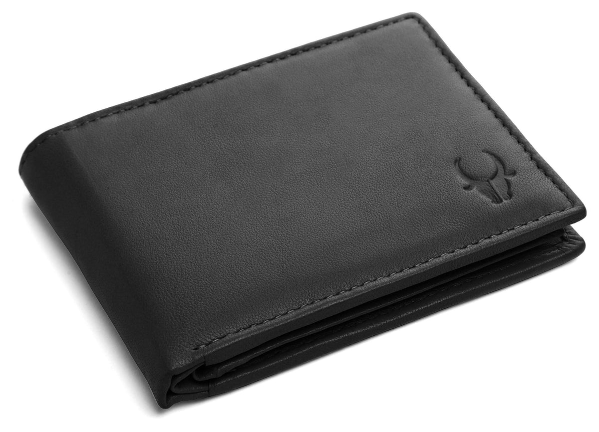 Wildhorn Leather Hand-Crafted Wallet for Men - BLACK 2