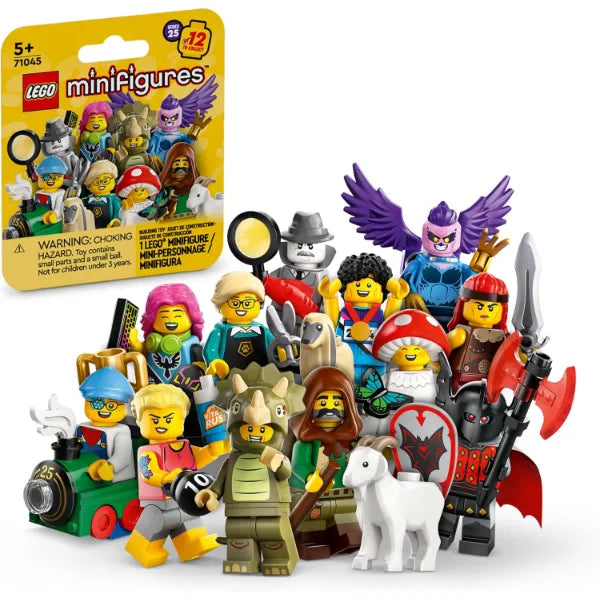 LEGO Minifigures Series 25 Collectible Set, Full set of 12 Unique Minifigures (71045)
