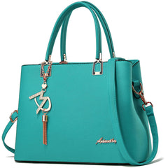Womens Purses and Handbags Shoulder Bags Ladies Designer Top Handle Satchel Tote Bag - Turquoise