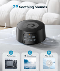 Dreamegg D3 Pro White Noise Machine, Sound Machine for Sleeping Baby, Kids, Adult