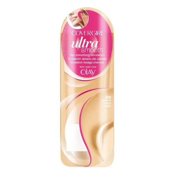 CoverGirl Ultrasmooth Foundation Plus Applicator, Nude Beige 832, 0.85 Fluid Ounce