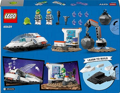 LEGO City Spaceship and Asteroid Discovery Set, Space Station Toy for 4 Plus Year Old Boys & Girls, with an Alien Figure and 2 Astronaut Minifigures for Pretend Play, Gift for Preschool Kids 60429