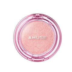 Amuse SEOUL Pink Diamond Face Highlighter, Luminous Jelly Powder Highlighter, Glitter Pearl Shimmer Makeup, Smooth Baked Powder, Rose Gold Glow, Korean Beauty