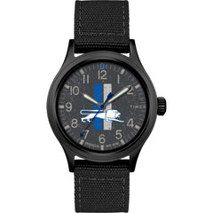 Timex Tribute Men's NFL Scout 40mm Quartz Fabric Strap - Detroit Lions