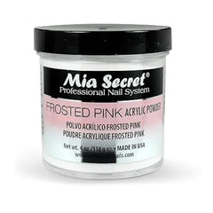 Mia Secret Frosted Pink Acrylic Powder PL0-FP, 4 Ounce
