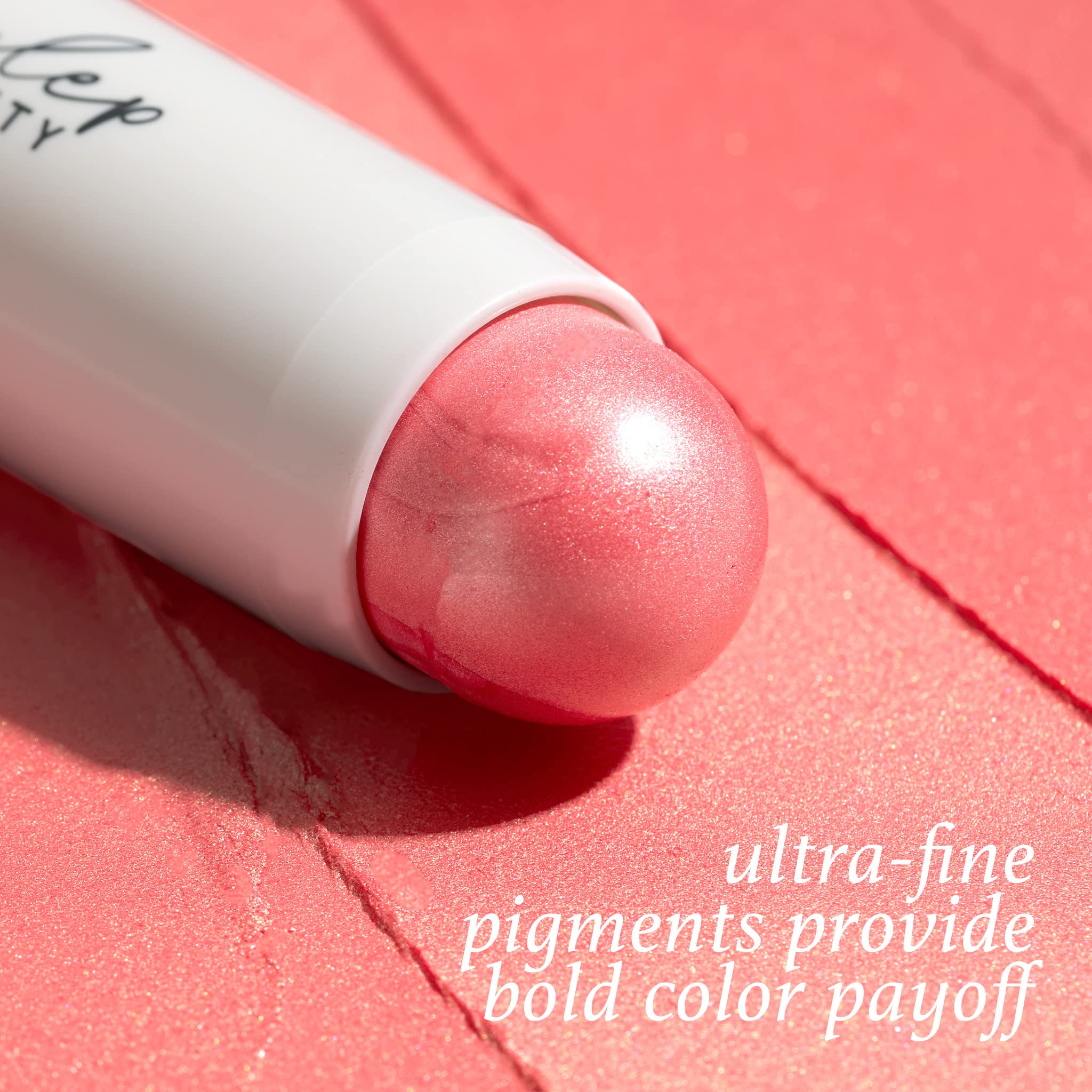 Julep Skip The Brush Cream to Powder Blush Stick - Blendable and Buildable Color - 2-in-1 Blush and Lip Makeup Stick, Trio