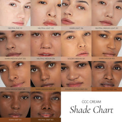 CLE Cosmetics CCC Cream Foundation 30ml 1fl oz with SPF 50 - Deep Shade