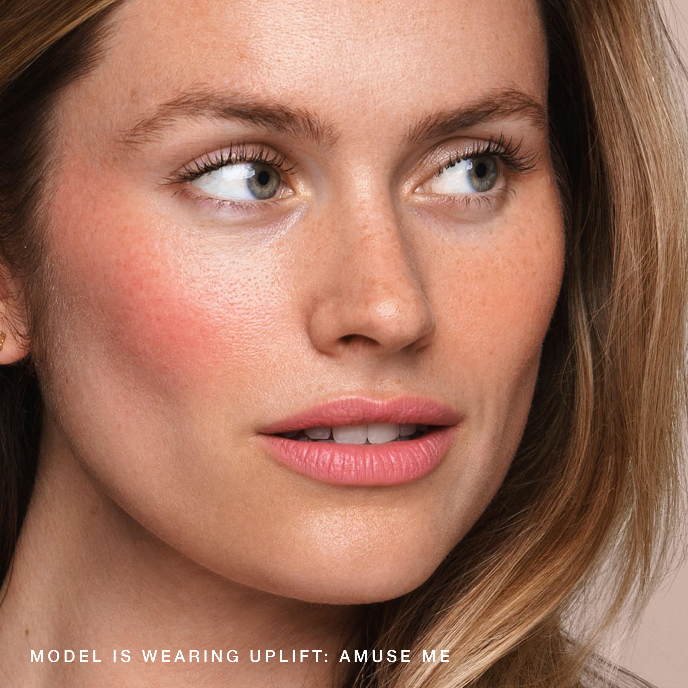 Jouer Blush & Bloom Cheek + Lip Duo - Hydrating Cream Blush Stick for Cheek and Lip Tint - Moisturizing Rose Hip and Squalane Oil Formula, Uplift