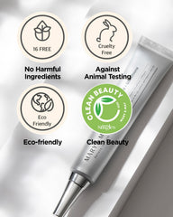 Mary&May Tranexamic Acid + Glutathione Eye Cream, Tranexamic Acid 1.05 Fl Oz / 30ml | Reduces Dark Cireles in the Eye, Improve Uneven Skin Tone | EWG Green