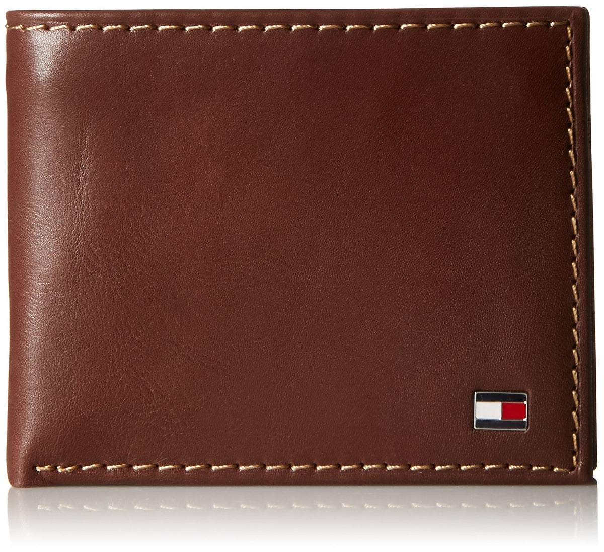 Tommy Hilfiger Wallet for Men - Tan Zipper