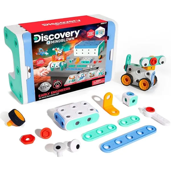 Discovery Toy Early Engineers Building Set 88pc