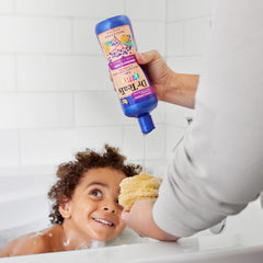 Dr Teal's Kids 3 in 1 Bubble Bath, Body Wash & Shampoo Elderberry & Vitamin C 591ml (Pack of 2)