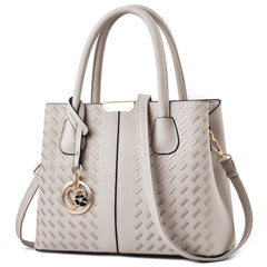 COCIFER Purses and Handbags for Women Shoulder Tote Bags Top Handle Satchel - Light Gray